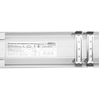 Cветильник линейный светодиодный Ecola, 36 Вт, 4200 К, 220 В, IP20, 1200х75х25 мм