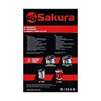 Термопот Sakura SA-1335R, 5 л, 750 Вт, 2 способа подачи воды, красный