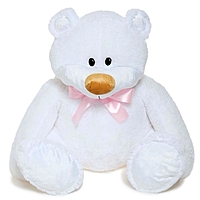 Мягкая игрушка "Медведь Тимур" 120 см белый 2097