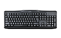 Клавиатура Oklick 170M проводная, черный, USB, клавиш 104, цифровой блок