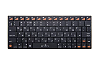 Клавиатура Oklick 840S мембранная, Bluetooth, черный