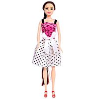 Кукла-модель «Вера» в платье, МИКС