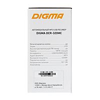 Автомагнитола Digma DCR-320MC 1DIN, 4 х 45 Вт, USB, SD/MMC, AUX