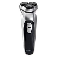 Электробритва Galaxy GL 4209, 5 Вт, АКБ, роторная, триммер, цвет серебро