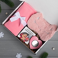 Набор подарочный "Планы на НГ" плед и акс