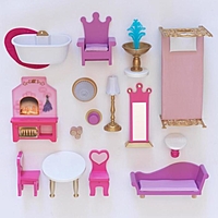 Кукольный домик «Розовый Замок»