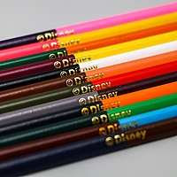 Карандаши цветные 24 цвета, двухсторонние  "Минни", Минни Маус