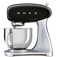 Миксер Smeg SMF02BLEU черный