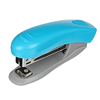 Степлер №10 10л deVENTE Neon пласт корп, встр антистепл, неон.голубой 4142342