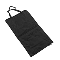 Органайзер на переднее сиденье, 50 х 29 см, 3 кармана с нишей для планшета, оксфорд, черный   509928