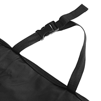 Органайзер на переднее сиденье, 50 х 29 см, 3 кармана с нишей для планшета, оксфорд, черный   509928