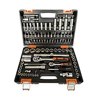 Набор инструментов "Вихрь" 73/6/7/5, 1/2", 1/4", CrV, в кейсе 94 предмета