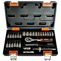 Набор инструментов "Вихрь" 73/6/7/1, 1/4", CrV, в кейсе 29 предметов