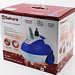 Отпариватель SAKURA SA-3900P белый/фиолетовый
