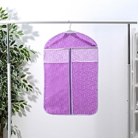 Чехол для одежды 45х70 см "Фло" цвет фиолетовый