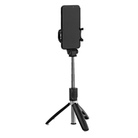 Монопод-трипод L01, 18-60 см, Bluetooth, чёрный