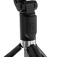 Монопод-трипод L01, 18-60 см, Bluetooth, чёрный
