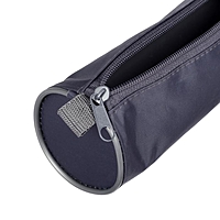 Пенал мягкий тубус 65*210 с наполн. 9 пред (руч 4, лин 1,точ 1 ,кар 1 ,марк 1) ПТ-05 серый