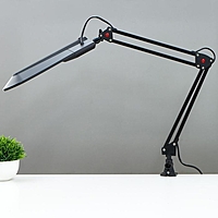 Лампа настольная  UTLED-017С на струбцине, G23 8Вт LED черный