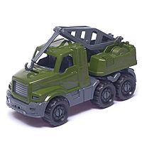 Машинка Эвакуатор Добрыня военный 20 см