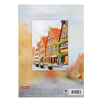 Папка д/акварели А4 10л ErichKrause Promenade, блок 180г/м2 51527