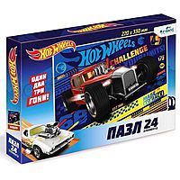Пазл Hot Wheels Испытание скорости 24 элемента