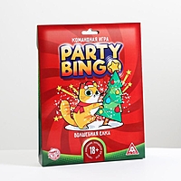 Командная игра Party Bingo "Волшебная елка", 18+