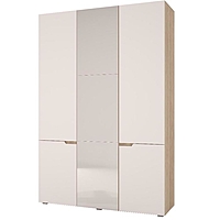 Шкаф 3х ств Анталия, 1350х2030х466, Белый/Дуб сонома