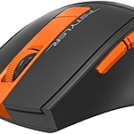 Мышь A4 Fstyler FG30S серый/оранжевый оптическая (2000dpi) silent беспроводная USB (6but)
