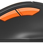 Мышь A4 Fstyler FG30S серый/оранжевый оптическая (2000dpi) silent беспроводная USB (6but)