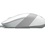Комплект клавиатура и мышь A4 Fstyler F1010 белый/серый