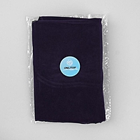 Подушка надувная, 67 × 18 см, цвет синий