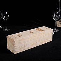 Ящик для хранения вина "Белладжо" 41х10 см, на 1 бутылку