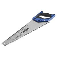 Ножовка по дереву TUNDRA, 2К рукоятка, 3D заточка, каленый зуб, 7-8 TPI, 400 мм