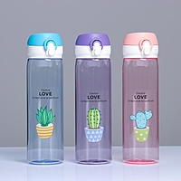 Бутылка для воды "Cactus Love" 500 мл, микс