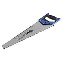 Ножовка по дереву TUNDRA, 2К рукоятка, 3D заточка, каленый зуб, 7-8 TPI, 450 мм