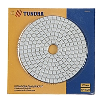 Алмазный гибкий шлифовальный круг TUNDRA, для мокрой шлифовки, 100 мм, № 1500