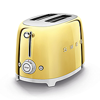 Тостер SMEG TSF01GOEU золото