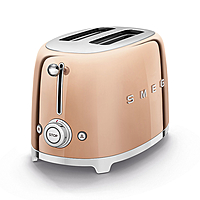 Тостер SMEG TSF01RGEU розовое золото