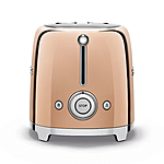 Тостер SMEG TSF01RGEU розовое золото