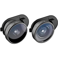 Набор линз Olloclip Fisheye + Super-Wide + Macro Essential Lenses для iPhone XS Max, чёрный   547052