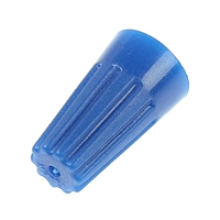 Зажим соединительный düwi СИЗ-2, 4.5 мм2, изолирующий, синий, 10 шт.