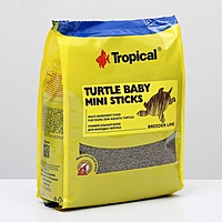 Корм для черепах Turtle Baby Mini Sticks в виде плавающих палочек, 1 кг