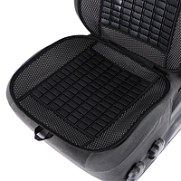 Накидка-массажер на сиденье TORSO, 123 х 47 см, пластиковые вставки, черный