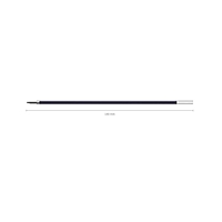 Стержень шариковый 140 мм ErichKrause узел 0.7, д/ручек R-301 Stick, чернила синие 46425