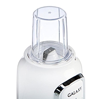 Блендер Galaxy GL 2158, 550 Вт, стационарный, чаша 1.5 л, кофемолка, белый