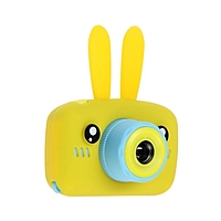 Детский цифровой фотоаппарат KIDS Fun Camera Bunny "Зайчик", желтый