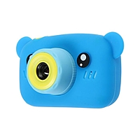 Детский цифровой фотоаппарат KIDS Fun Camera Bear "Мишка", синий