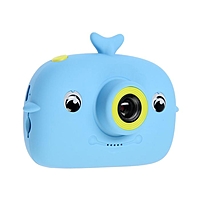 Детский цифровой фотоаппарат Whale "Кит", синий