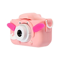 Детский цифровой фотоаппарат Cartoon Digital Camera Dandy "Слоник", розовый